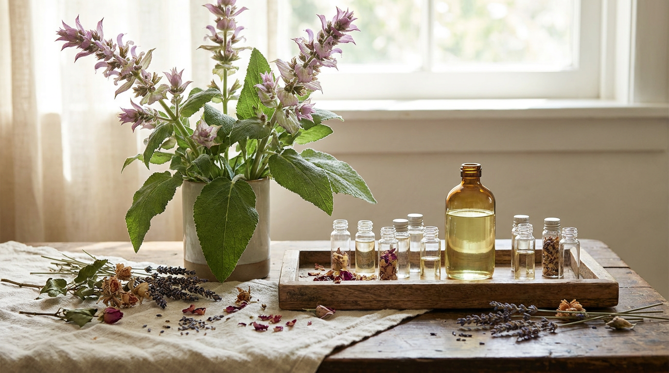 Clary Sage for Autumn: Why This Herbal Note Turns Up in Fall Blends