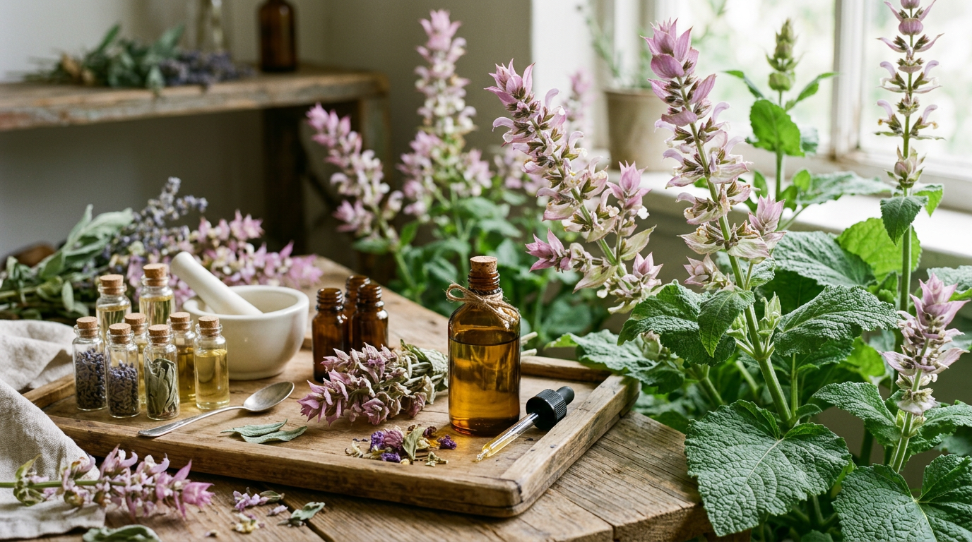 How to Anchor a Perfume Blend With a Clary Sage Base Note
