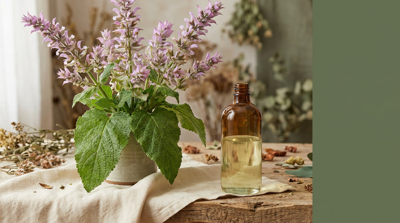 Linalyl Acetate in Clary Sage Oil: The Chemistry of Its Soft Sweetness