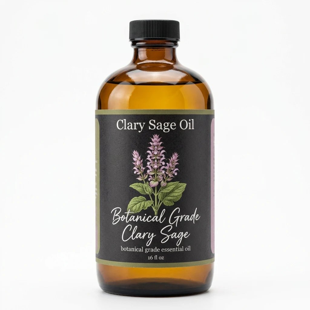 Clary Sage Essential Oil — Botanical